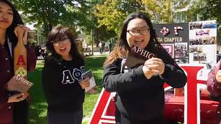 Recap of Fall 2017 Tabling
