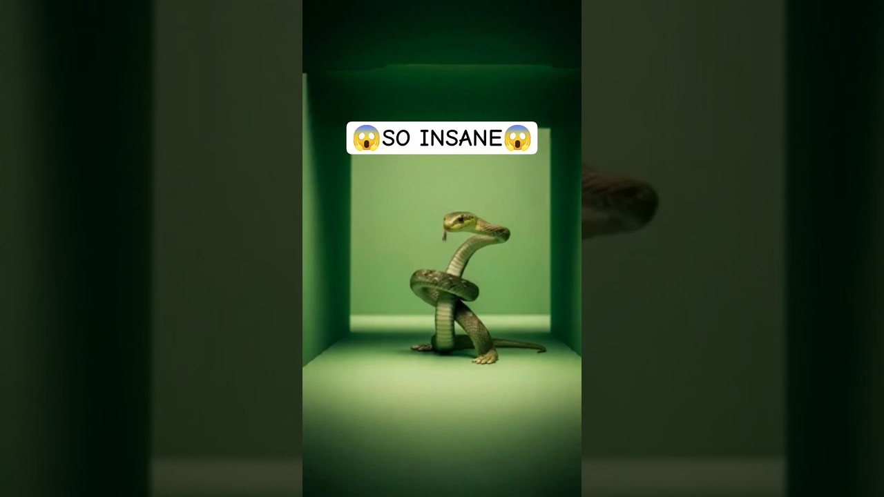 Funny Dancing Snake 😅 