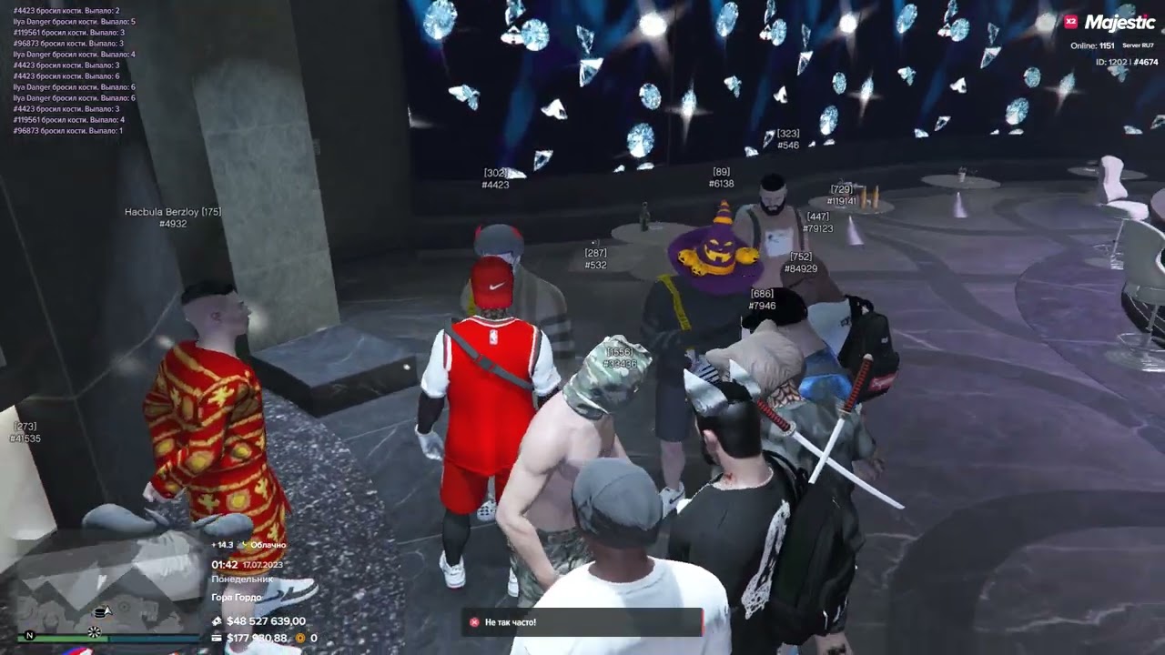 ВЫЙГРАЛ В КАЗИНО 100 миллионов в кости ч1 на  Majestic rp 7 server