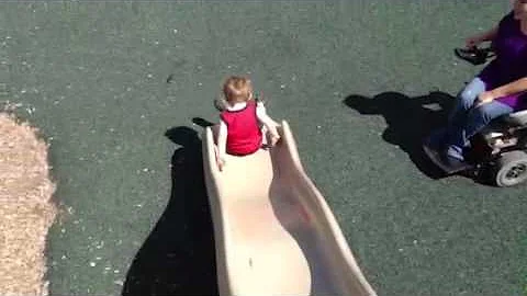 Zachary James Ormerod playground slide