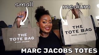 UNBOXING THE SMALL & MEDIUM MARC JACOBS TOTE BAGS!