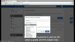 How to create a small group in Edmodo (By Awesome JJ)