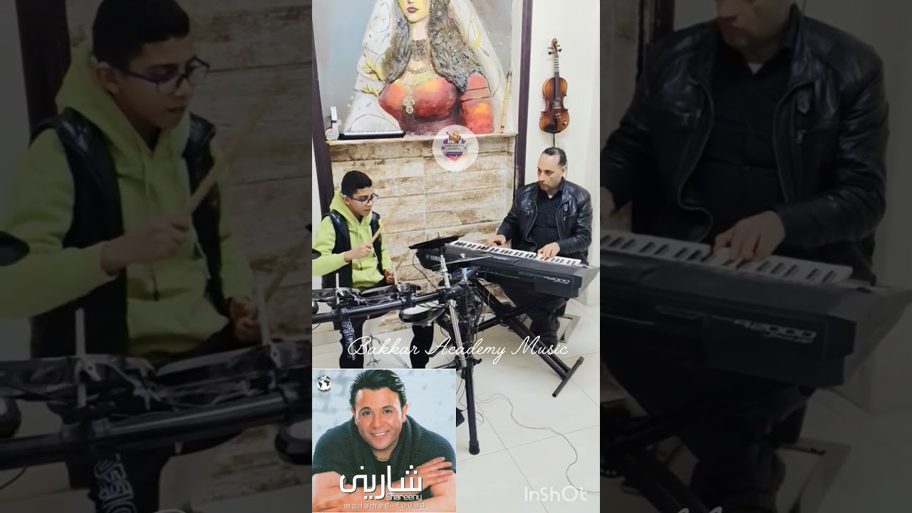 Bakkar Academy learning Music تانى سيشن مع   احمد محمد بدر تعليم الدرامز   01025071400