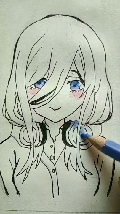 Drawing ColorPencil - Nakano Miku (5 toubun no hanayome wiki