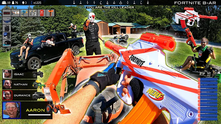 NERF GUN BATTLE ROYALE - The Movie!