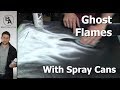 How to paint ghost flames with spray cans