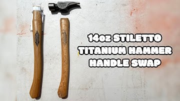Stiletto Titanium Hammer - How to Change Your Handle - GoPro Hero 9 POV