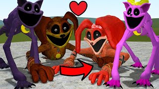 NEW CATNAP AND DOGDAY GIRLS?!?! Garry's Mod (Poppy Playtime Chapter 3)