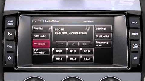Jaguar F-TYPE Bluetooth Audio Tutorial
