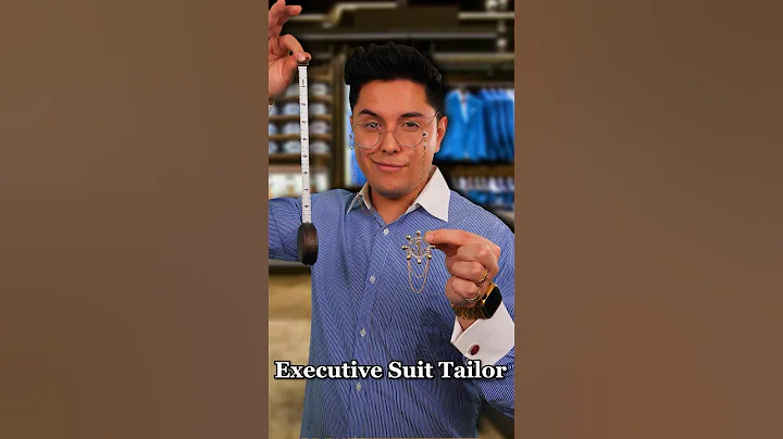 Gigachad Mob Boss Suit Tailor 💰 | #ASMR