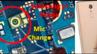 Sumsung J7 Prime Mic Change Kibhabe Korbo