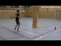 Balonmano: Entrenamiento de finta y técnica