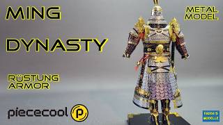 Song Dynasty Rüstung/Armor - Piececool - Metallmodell/metal model