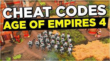 Age Of Empires 4 - All Cheat Codes!