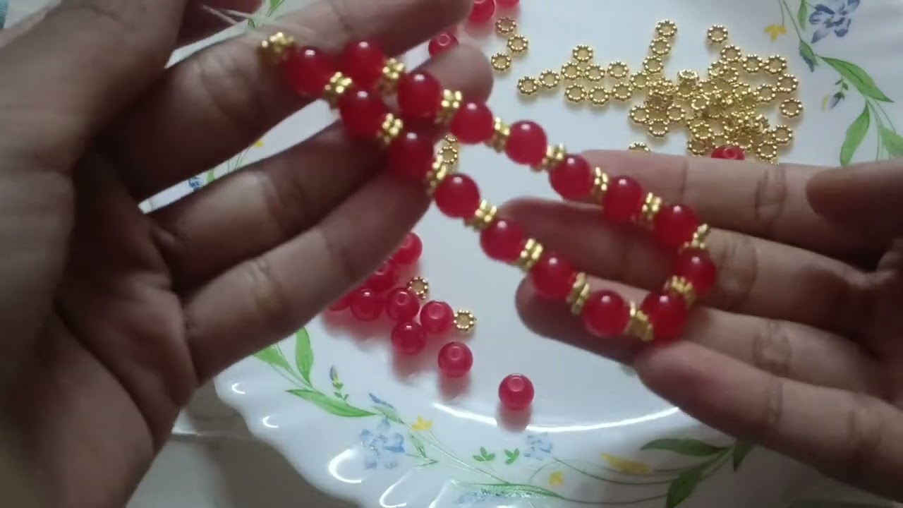  Bracelet making  video | small business @_.elloraa._ 