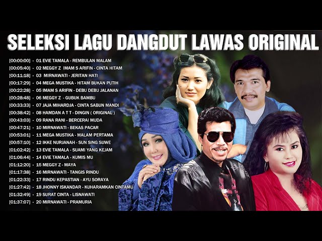 Seleksi Lagu Dangdut Lawas Original 80an 90an 🔆 Evie Tamala - Imam S Arifin - Hamdan Att - Rana Rani class=