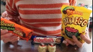 ASMR Eating Sounds - USA Candy Bars and Austrian Sweets