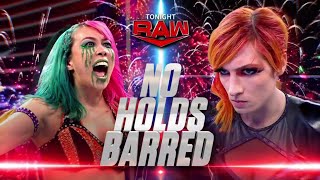 Asuka Vs Becky Lynch - No Holds Barred Match - Wwe Raw 04072022 En Español