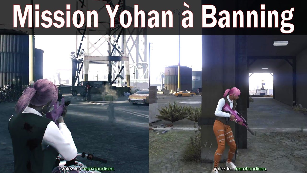 GTA Online Mission Yohan à Banning 😎 YouTube