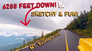 Scariest On-Pavement Adventure! Mt Washington Auto Road