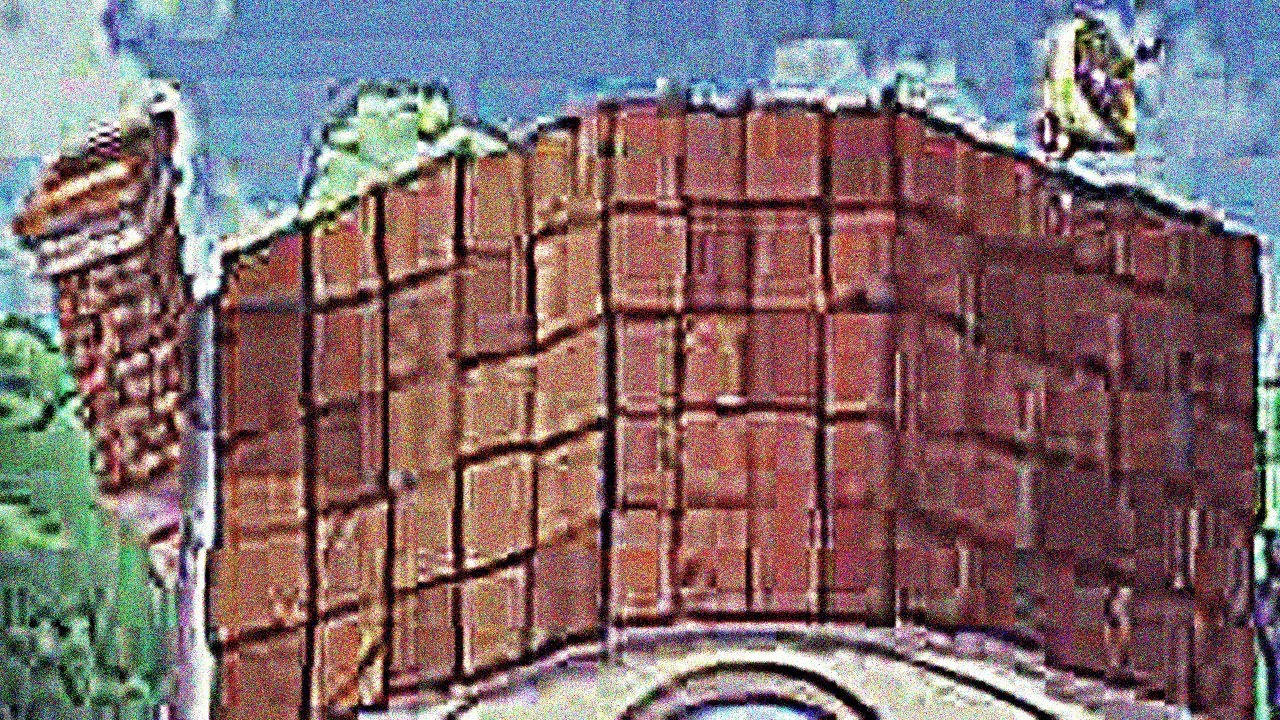 graze the roof but low quality