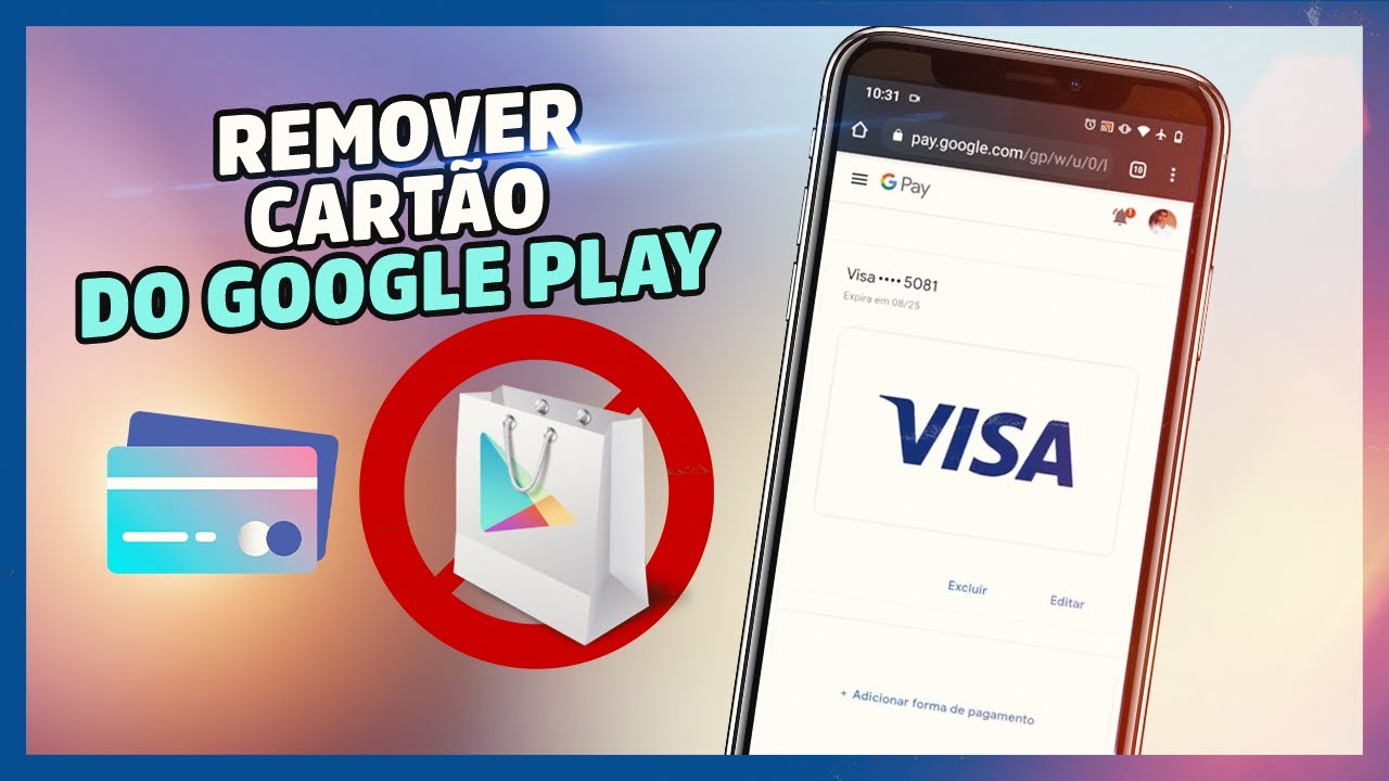 Como tirar o cartão de crédito do Google Play