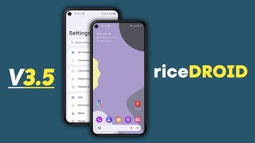 riceDROID V3.5 is here - ANDROID 12L | Again Something New ?