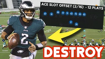 Dominate the Pass and Run Game! Madden 21 Gun Ace Slot Offset Offensive Scheme!