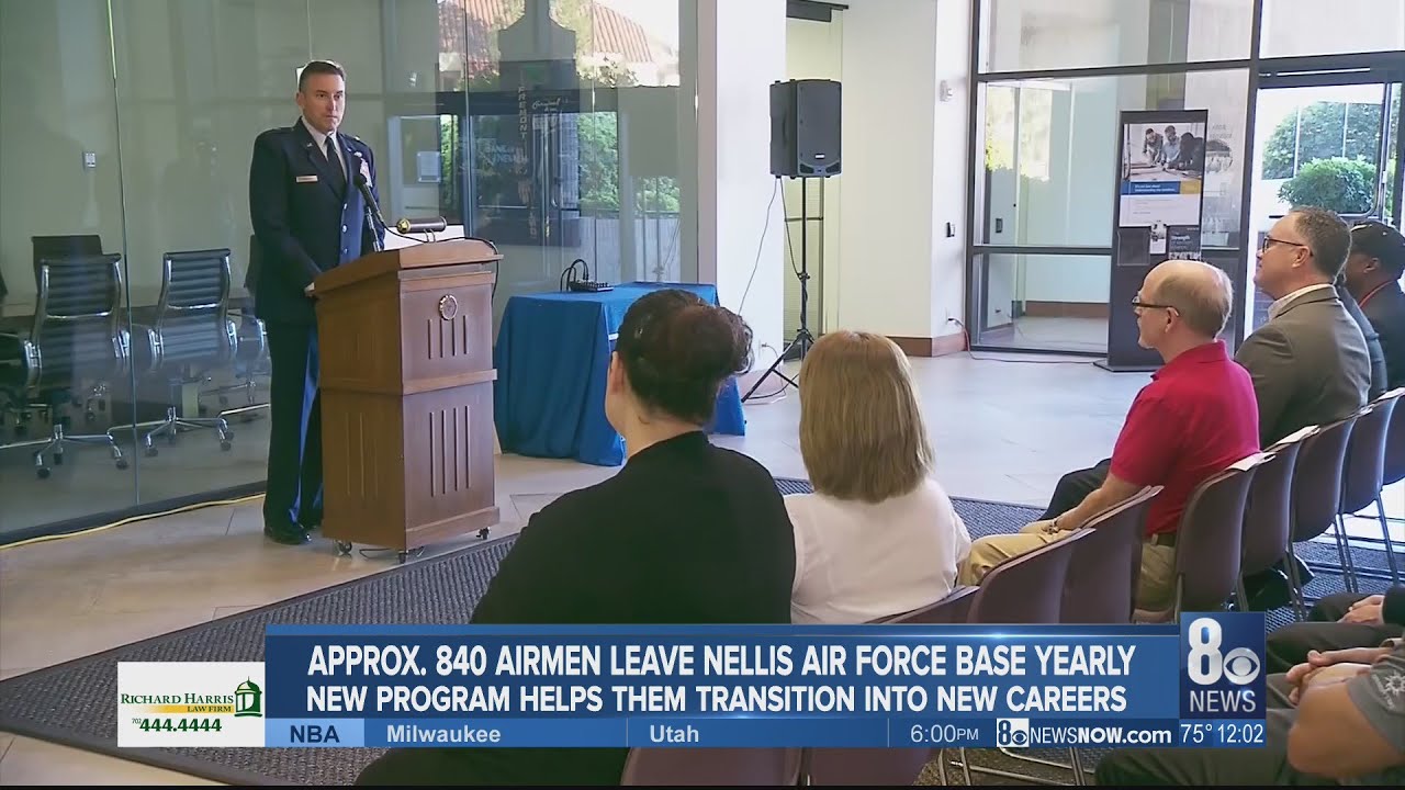 Nellis Air Force Base Veterans Airmen Program YouTube