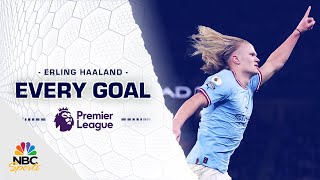 All 36 Erling Haaland goals in his recordbreaking Premier League season | NBC Sports