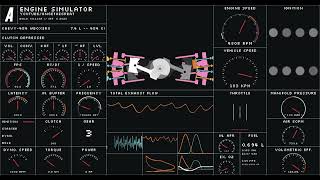 Engine Sim W8 boxer engine sound 3 5l W8 Engine Engine Simulator