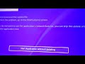 ERROR TEACH HOW TO GET CANNOT INSTALL UPDATE FILE (F RAT PS4)