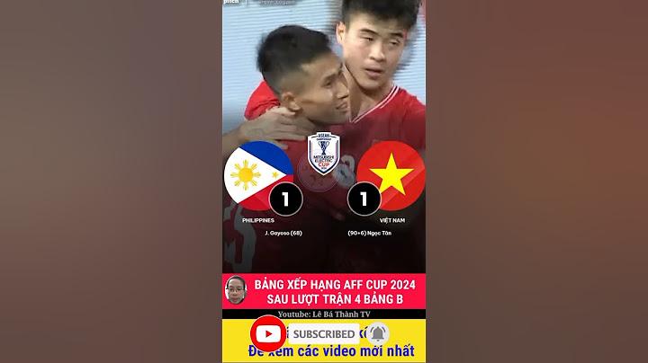 Việt Nam vs Philippines l Bảng xếp hạng bảng B Aff cup #vietnamvsphilippines #myanmarvslao #affcup