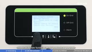 HYD 520KTL3PH und BTS Firmware Upgrade Video