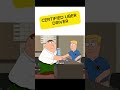 Peter Griffin Becomes a Certified Uber Driver 🚗 #shorts