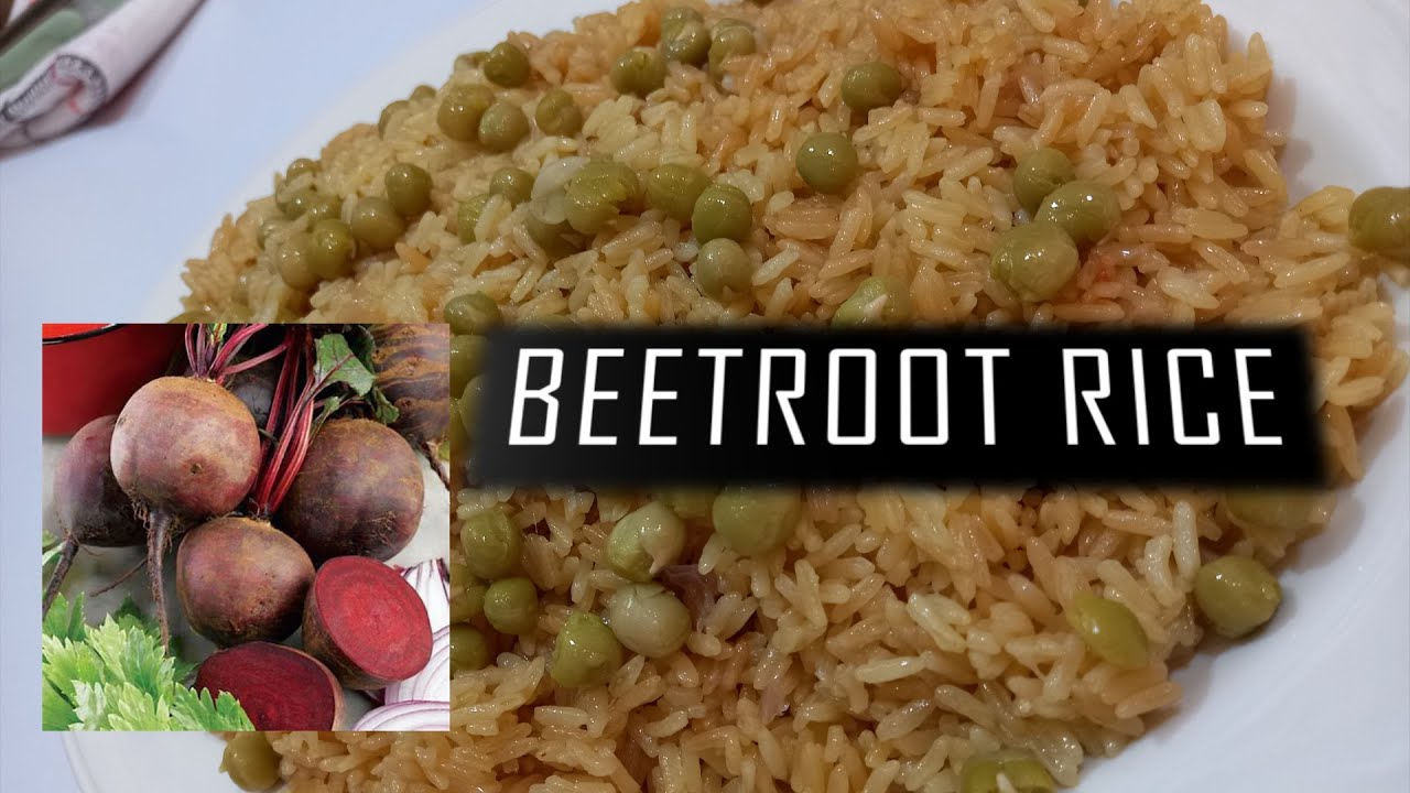 THE MOST HEALTHIEST RICE//BEETROOT RICE. YouTube