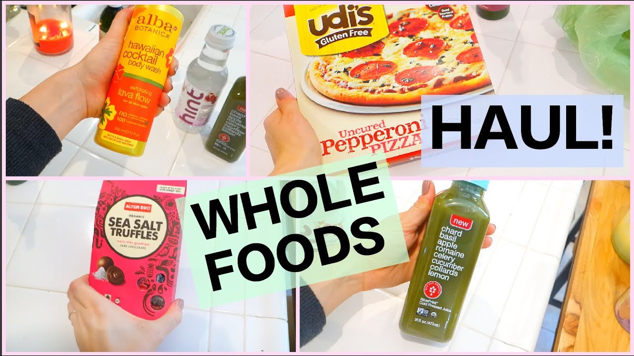 Whole Foods Grocery Haul 2015!! YouTube