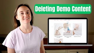 How to Delete Demo Content from a Blog