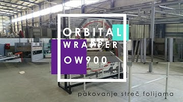 Horizontal orbital stretch wrapping machine OW900