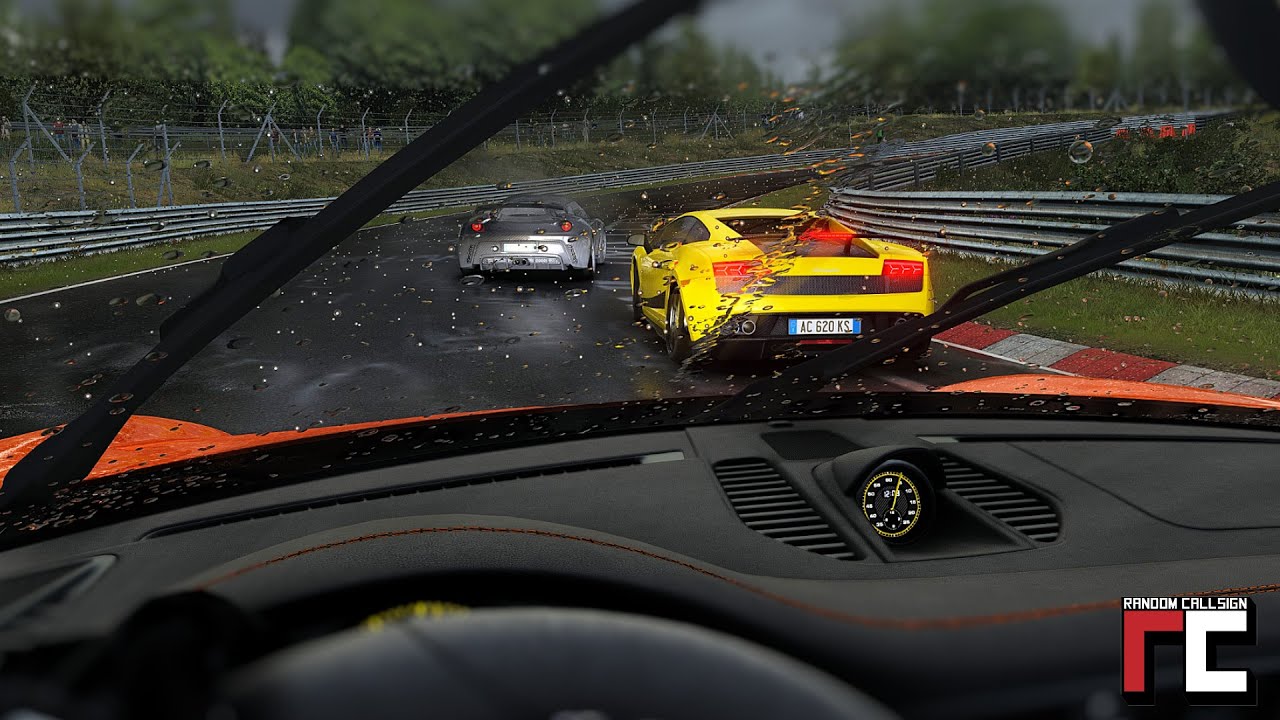 Nordschleife Track Day In Storm Conditions Assetto Corsa Csp Rain Fx