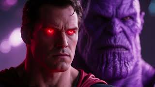 🔥 Superman vs Thanos: An Epic Battle of Heroes ⚡#viral #subscribe #share