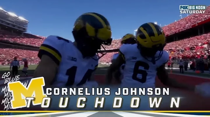 Michigan WR Cornelius Johnson 69 Yard TD vs Ohio S...