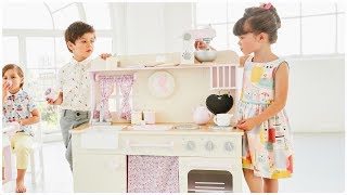 Wooden Pastel Kitchen 3Years Early Learning Centre