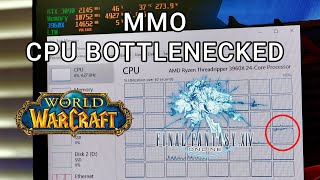 CPU Performance Really Matters in MMOs… | WoW & FFXIV CPU Bottleneck