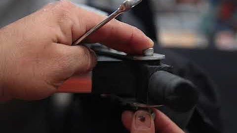 How to Replace a Supa-Peg Awning Hinge