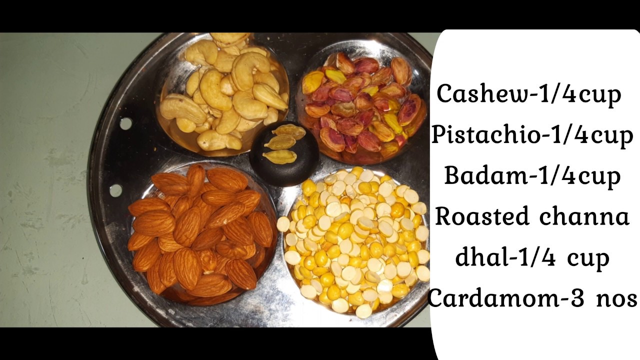 Healthy Nuts Powder Recipe for Babies Kids Dry Fruits Powder