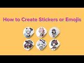 How to create stickers or emojis on yodayo ai