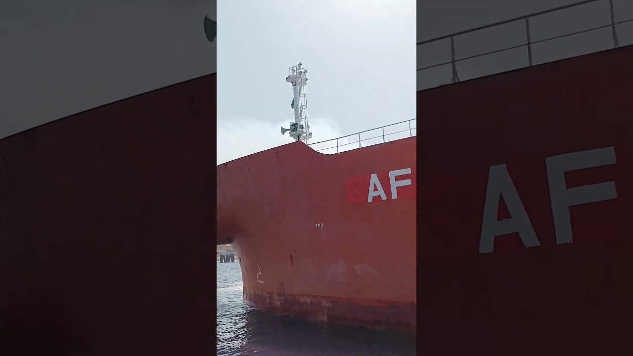 berthing MT PALLADIUM at rabigh power plan 