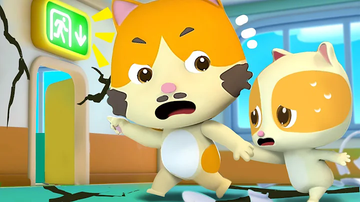 Earthquake Safety Song | Safety Tips for Kids | Nursery Rhymes | Cartoon for Kids | BabyBus