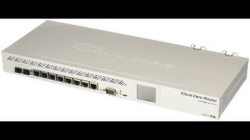 Review: MikroTik Cloud Core Router CCR1009-7G-1C-1S+
